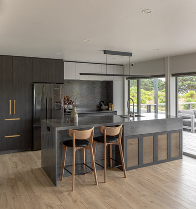 Antique Brass Elegance: A Kitchen Transformation with Archant Handles
