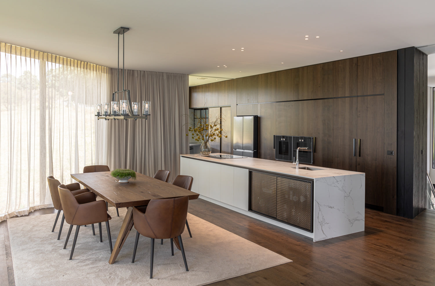 Pohutukawa Retreat featuring Wovenpanel